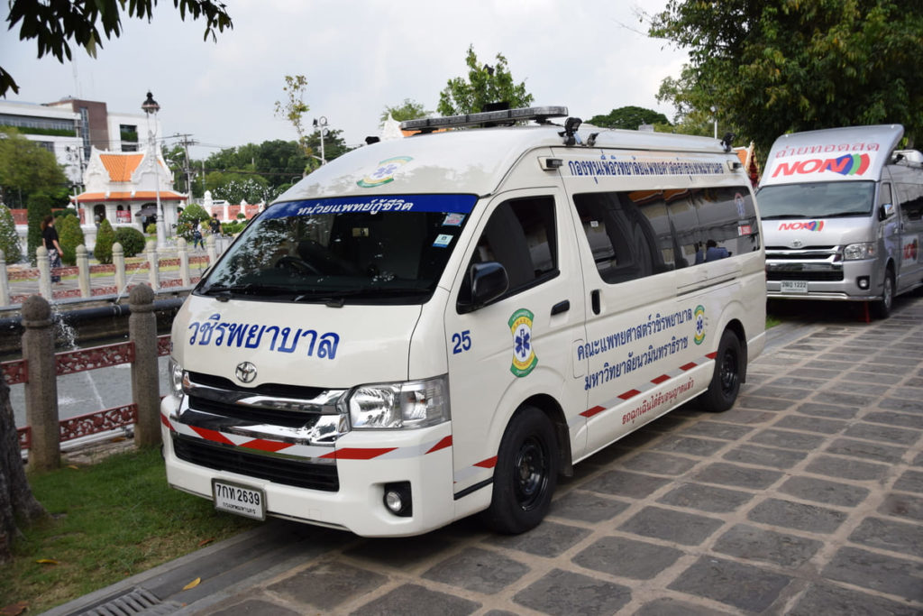 автомобиль скорой помощи в Таиланде