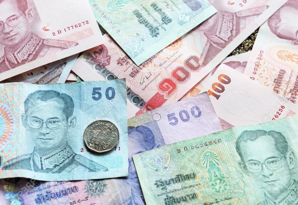 деньги в таиланде, как выглядят тайские баты